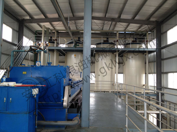 Panorama of winterization stripping workshop